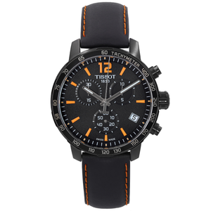 Tissot Quickster Chronograph Black Dial Watch For Men - T095.417.36.057.00 Buy Now By Tissot