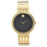 Movado Esperanza Museum 39mm Black Dial Stainless Steel Watch For Men - 0607059 Buy Now By Movado