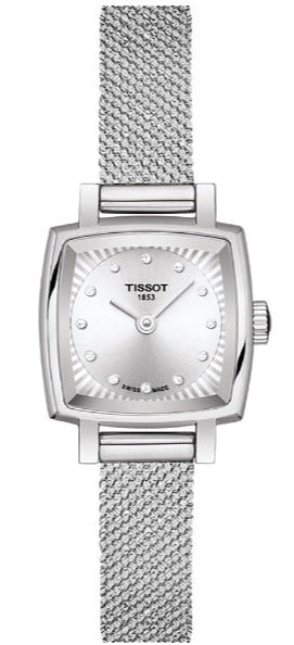 Tissot Lovely Square Silver Dial Silver Mesh Bracelet Watch For Women - T058.109.11.036.00 Buy Now By Tissot