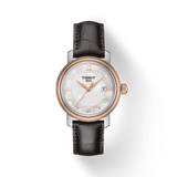Tissot Bridgeport Lady White Dial Brown Leather Strap Watch For Women - T097.010.26.118.00 Buy Now By Tissot