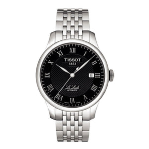 Tissot T Classic Le Locle Powermatic 80 Black Dial Silver Steel Strap Watch For Women - T41.1.483.53 Buy Now By Tissot
