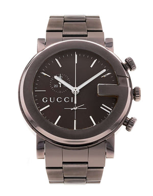 Gucci G Chrono Brown Dial Brown Steel Strap Watch For Men - YA101341 Buy Now By Gucci