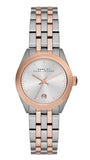Marc Jacobs Peeker Silver Dial Two Tone Steel Strap Watch for Women - MBM3375 Buy Now By Marc Jacobs