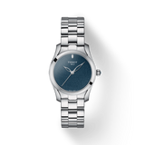 Tissot T Wave Donna Blue Dial Silver Steel Strap Watch For Women - T112.210.11.041.00 Buy Now By Tissot