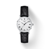 Tissot Everytime Small White Dial Black Leather Strap Watch For Women - T109.210.16.033.00 Buy Now By Tissot