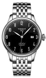 Tissot T Classic Powermatic 80 Black Dial Silver Steel Strap Watch For Men - T41.1.483.52 Buy Now By Tissot