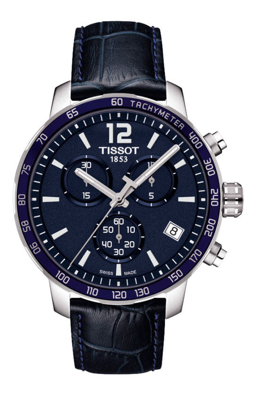 Tissot T Sport Quickster Chronograph Blue Dial Watch For Men - T095.417.16.047.00 Buy Now By Tissot