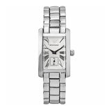 Emporio Armani White Dial Silver Stainless Steel Watch For Women - AR0146 Buy Now By Emporio Armani