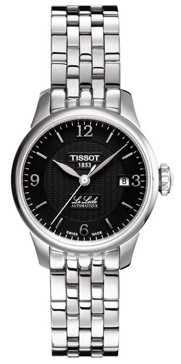 Tissot Le Locle Small Automatic Black Dial Silver Steel Strap Watch For Women - T41.1.183.54 Buy Now By Tissot