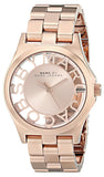 Marc Jacobs Henry Rose Gold Dial Rose Gold Steel Strap Watch for Women - MBM3293 Buy Now By Marc Jacobs