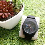 Fossil Popstastic Sport Black Dial Black Rubber Strap Watch for Men - FS5222 Buy Now By Fossil