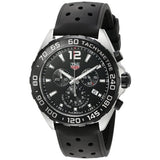 Tag Heuer Formula 1 Black Dial Black Leather Strap Watch for Men - CAZ1010.FT8024 Buy Now By Tag Heuer
