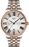 Tissot T Classic Carson Premium Silver Dial Two Tone Steel Strap Watch For Men - T122.410.22.033.00 Buy Now By Tissot