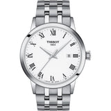 Tissot T Classic Dream White Dial Silver Steel Strap Watch For Men - T129.410.11.013.00 Buy Now By Tissot