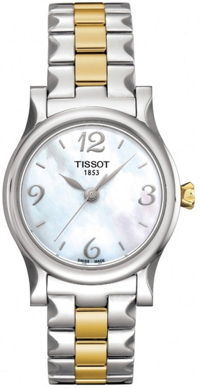 Tissot T Wave Mother of Pearl Dial Watch For Women - T028.210.22.117.00 Buy Now By Tissot