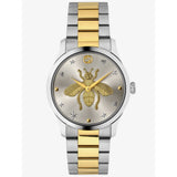 Gucci G Timeless Silver Dial Two Tone Steel Strap Watch For Women - YA126599 Buy Now By Gucci