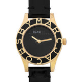 Marc Jacobs Blade Black Dial Black Leather Strap Watch for Women - MBM1159 Buy Now By Marc Jacobs