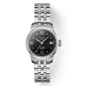 Tissot Le Locle Automatic Lady Black Dial Silver Steel Strap Watch For Women - T41.1.183.56 Buy Now By Tissot