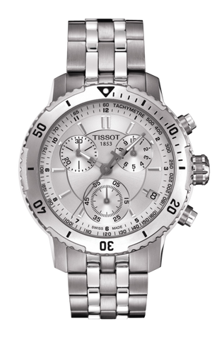 Tissot PRS 200 Chronograph Silver Dial Watch For Men - T067.417.11.031.00 Buy Now By Tissot