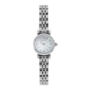 Emporio Armani Gianni White Dial Silver Steel Strap Watch For Women - AR1763 Buy Now By Emporio Armani