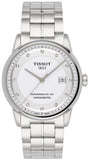 Tissot T Classic Luxury Powermatic 80 White Dial Silver Steel Strap Watch For Men - T086.408.11.016.00 Buy Now By Tissot
