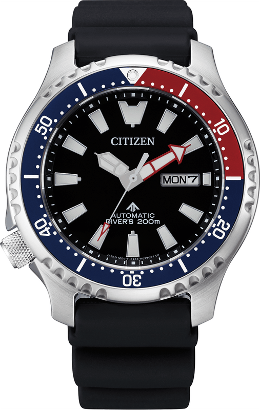 Citizen Promaster Automatic 200M Diver Fugu Limited Edition Black Dial Black Rubber Strap Watch For Men - NY0110 Buy Now By Citizen