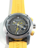 Burberry Sport Chronograph Grey Dial Yellow Rubber Strap Watch for Men - BU7712 Buy Now By Burberry