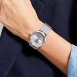 Guess Quartz Silver Dial Willow Stainless Steel Mesh Bracelet Watch For Women - W0836L2 Buy Now By Guess