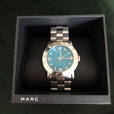 Marc Jacobs Amy Blue Dial Silver Steel Strap Watch for Women - MBM3272 Buy Now By Marc Jacobs