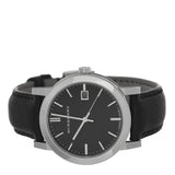 Burberry The City Black Dial Black Leather Strap Watch for Men - BU9009 Buy Now By Burberry