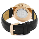 Daniel Wellington Classic Sheffield White Dial Black Leather Strap Watch For Men - DW00100007 Buy Now By Daniel Wellington