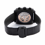 Tag Heuer Monaco Automatic Chronograph Black Dial Black Leather Strap Watch for Men - CBL2180.FC6497 Buy Now By Tag Heuer