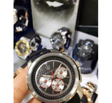 Maserati SFIDA Chronograph Black Silver Dial Black Rubber Strap Watch For Men - R8851123001 Buy Now By Maserati