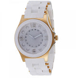 Marc Jacobs Pelly White Dial White Silicone Strap Watch for Women - MBM2526 Buy Now By Marc Jacobs