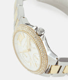 Michael Kors Camille Multifunction Silver Dial Two Tone Steel Strap Watch For Women - MK6982 Buy Now By Michael Kors