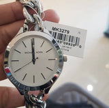 Michael Kors Slim Runway Silver Dial Silver Steel Strap Watch for Women - MK3279 Buy Now By Michael Kors