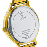 Guess Soiree Diamonds Gold Dial Gold Mesh Bracelet Watch for Women - GW0402L2 Buy Now By Guess