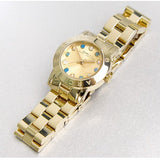 Marc Jacobs Amy Dexter Gold Dial Gold Steel Strap Watch for Women - MBM3218 Buy Now By Marc Jacobs