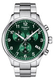 Tissot Chrono XL Classic Green Dial Silver Steel Strap Watch for Men - T116.617.11.091.00 Buy Now By Tissot