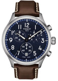 Tissot Chrono XL Vintage Blue Dial Brown Leather Strap Watch For Men - T116.617.16.042.00 Buy Now By Tissot