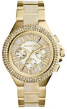 Michael Kors Camille Gold Dial Gold Steel Strap Watch for Women - MK5902