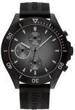 Tommy Hilfiger Larson Chronograph Black Dial Black Rubber Strap Watch For Men - 1791921 Buy Now By Tommy Hilfiger