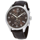 Tissot T Sport Chrono XL Classic Brown Dial Brown Leather Strap Watch For Men - T116.617.16.297.00 Buy Now By Tissot