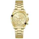 Guess Eclipse Gold Dial Gold Steel Strap Watch for Women - GW0314L2 Buy Now By Guess