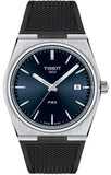 Tissot PRX Blue Dial Black Rubber Strap Watch For Men - T137.410.17.041.00 Buy Now By Tissot