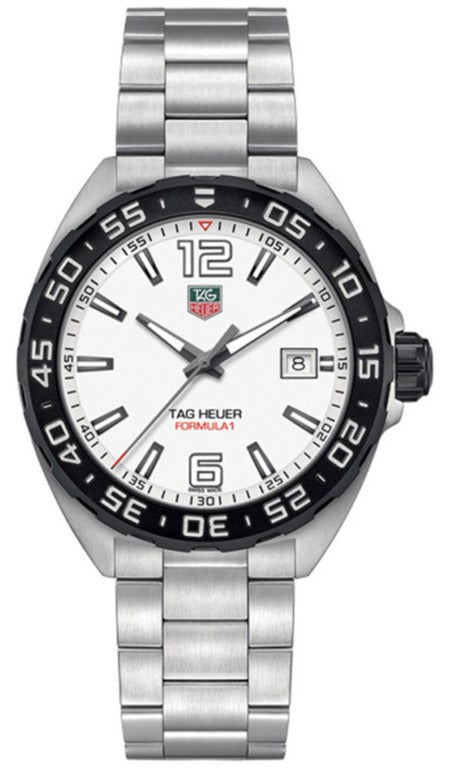 Tag Heuer Formula 1 White Dial Watch for Men - WAZ1111.BA0875 Buy Now By Tag Heuer