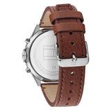Tommy Hilfiger West Chronograph Grey Dial Brown Leather Strap Watch For Men - 1791710 Buy Now By Tommy Hilfiger