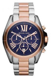 Michael Kors Bradshaw Blue Dial Two Tone Steel Strap Watch for Women - MK5606 Buy Now By Michael Kors
