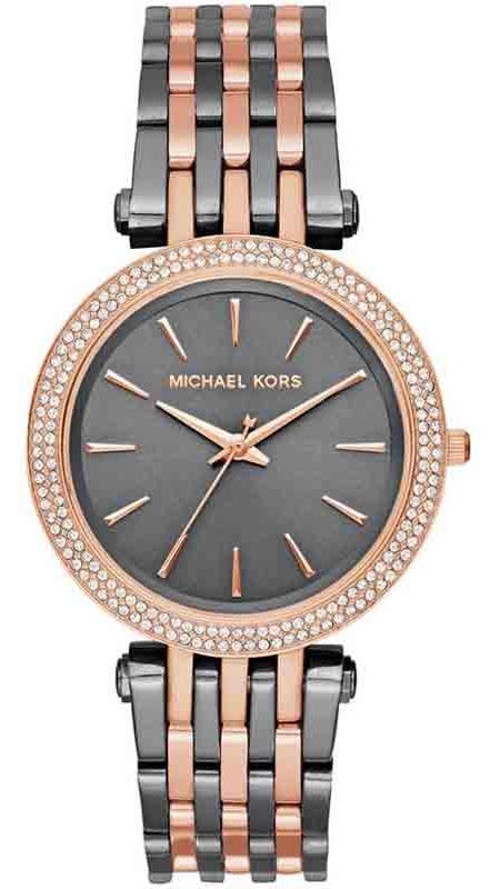 Michael Kors Darci Analog Quartz Grey Dial Two Tone Steel Strap Watch For Women - MK3584 Buy Now By Michael Kors