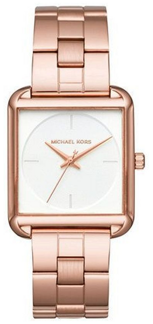 Michael Kors Lake Quartz White Dial Rose Gold Steel Strap Watch For Women - MK3645 Buy Now By Michael Kors